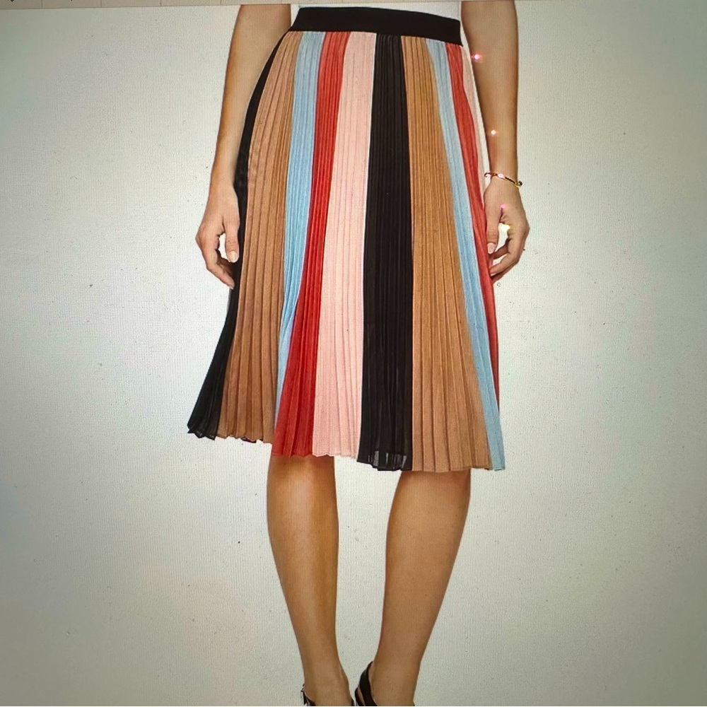 BCBGMAXAZRIA Nestia color-block skirt sz XS